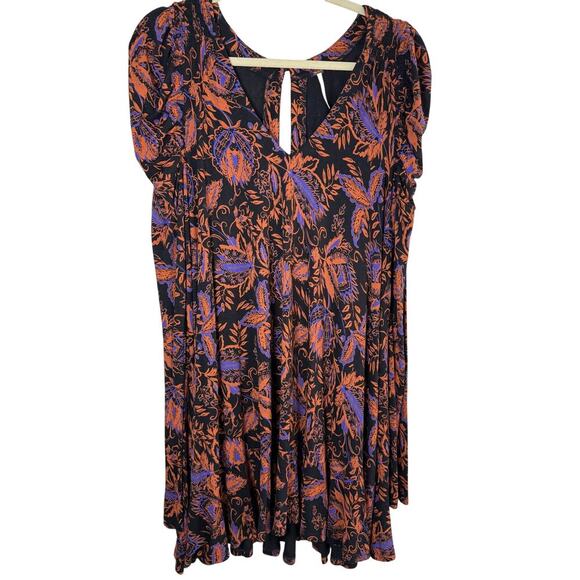 Free People Women’s Hello Lover Tunic Long Sleeve Keyhole Boho Size Large - Picture 4 of 8